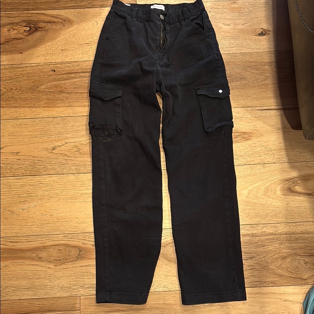 Black Cargo Pants